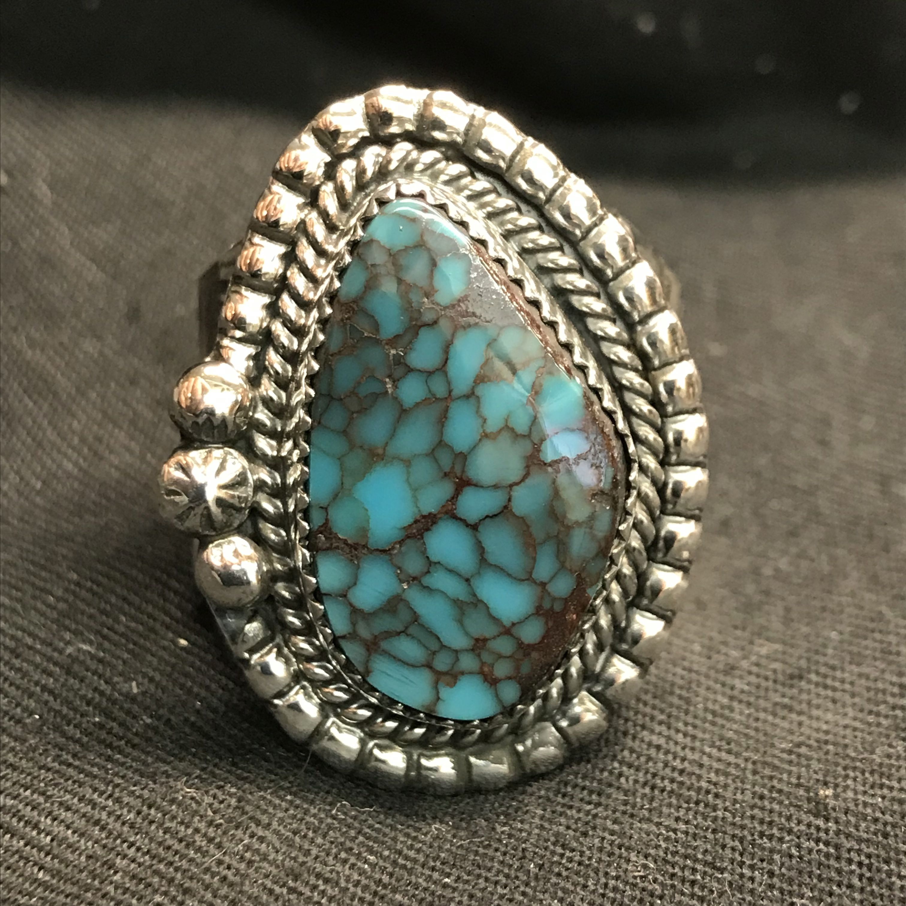 Men’s Rings Arizona Bisbee Turquoise Jewelry